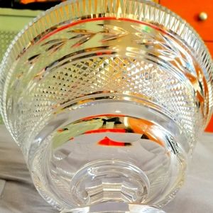 Waterford Crystal leaf and Glandore Pattern .made in Ireland